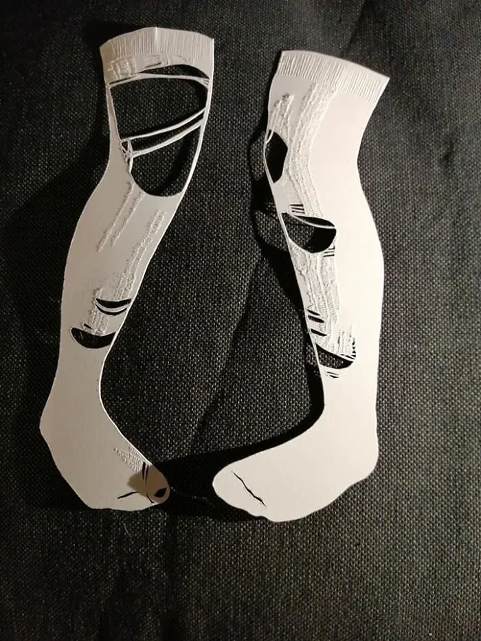 I've Been Cutting From Paper For 4 Months, Here's What I've Made (53 Pics)