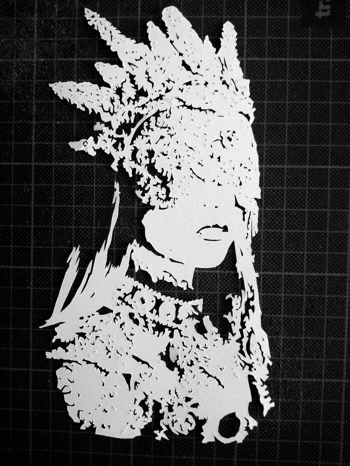I've Been Cutting From Paper For 4 Months, Here's What I've Made (53 Pics)