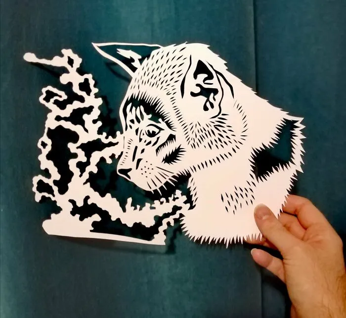 I've Been Cutting From Paper For 4 Months, Here's What I've Made (53 Pics)