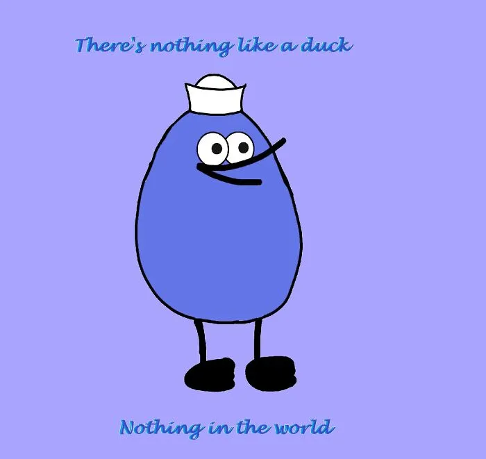 A Very Quickly-Drawn Quack. 💖 I Guess If You Know, You Know. (I Hope Someone Knows!)