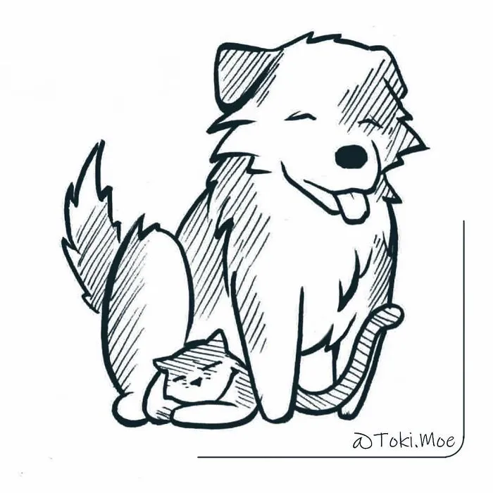 My 29 Comics That Show What It’s Like To Live With A Cat And A Dog