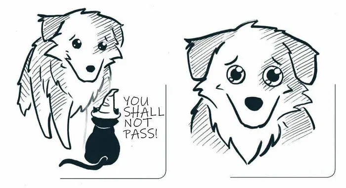 My 29 Comics That Show What It’s Like To Live With A Cat And A Dog