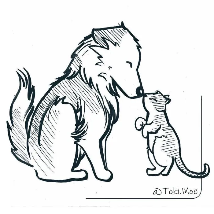 My 29 Comics That Show What It’s Like To Live With A Cat And A Dog