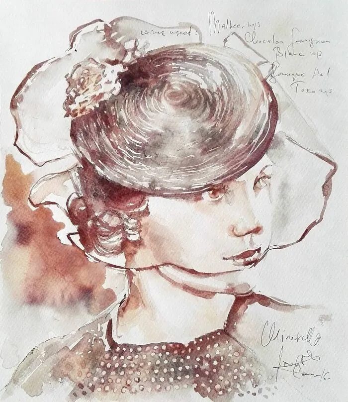 This Artist Creates Paintings Using Wine (36 Pics)