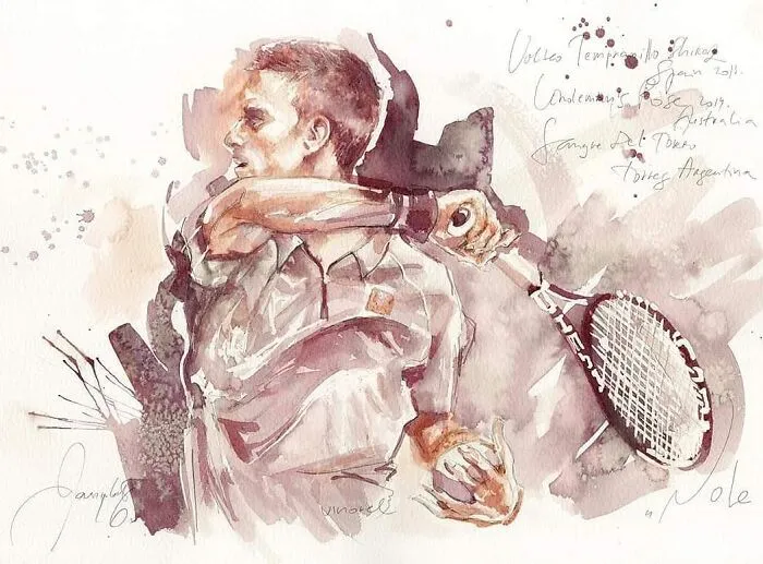 This Artist Creates Paintings Using Wine (36 Pics)