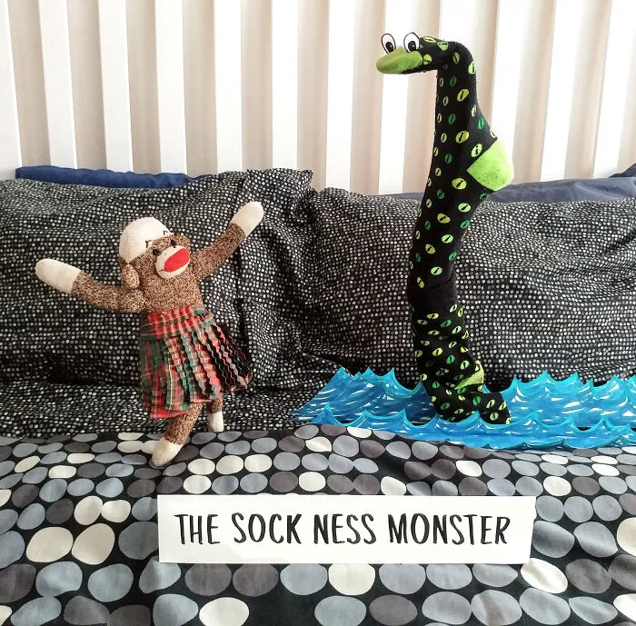 I’ve Made My Wife Laugh Every Day Of The Pandemic With Daily Sock Monkey Shows And I Hope They Make You Smile Too (65 Pics)