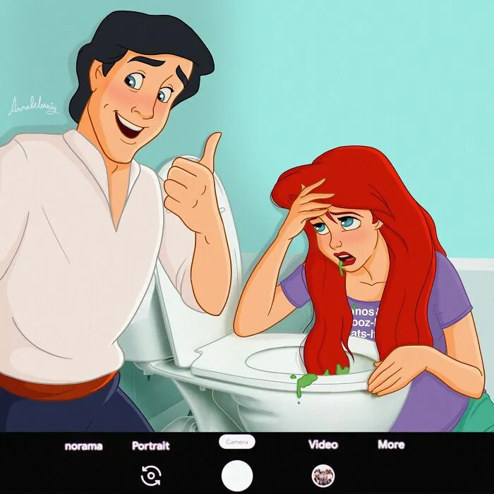 Next, A Relatable Moment To All Moms-To-Be