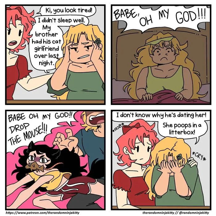 Artist Illustrates 50 Comics About Everyday Problems That Her 97k Fans Relate To (New Pics)
