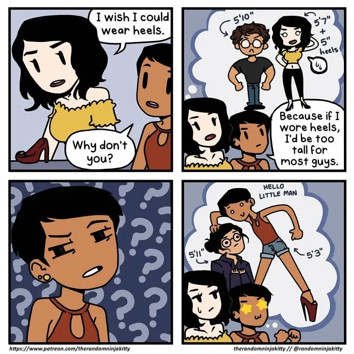 Artist Illustrates 50 Comics About Everyday Problems That Her 97k Fans Relate To (New Pics)