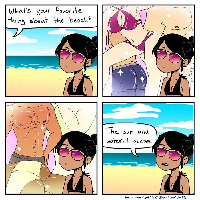Artist Illustrates 50 Comics About Everyday Problems That Her 97k Fans Relate To (New Pics)