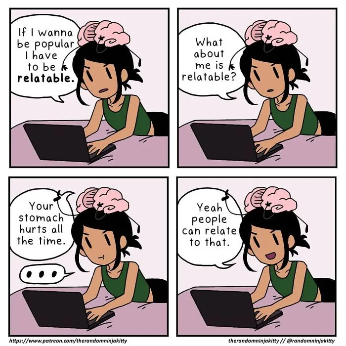 Artist Illustrates 50 Comics About Everyday Problems That Her 97k Fans Relate To (New Pics)