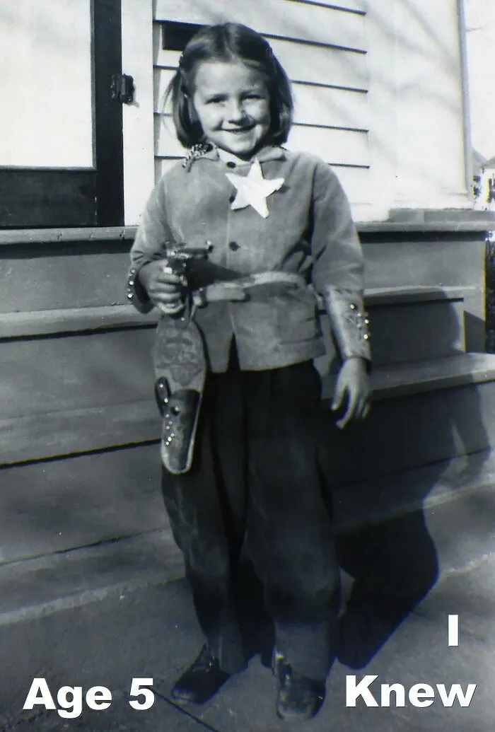 I'm A Cowboy Not A Cowgirl (Transitioned Eventually! - But I Knew Even Then)