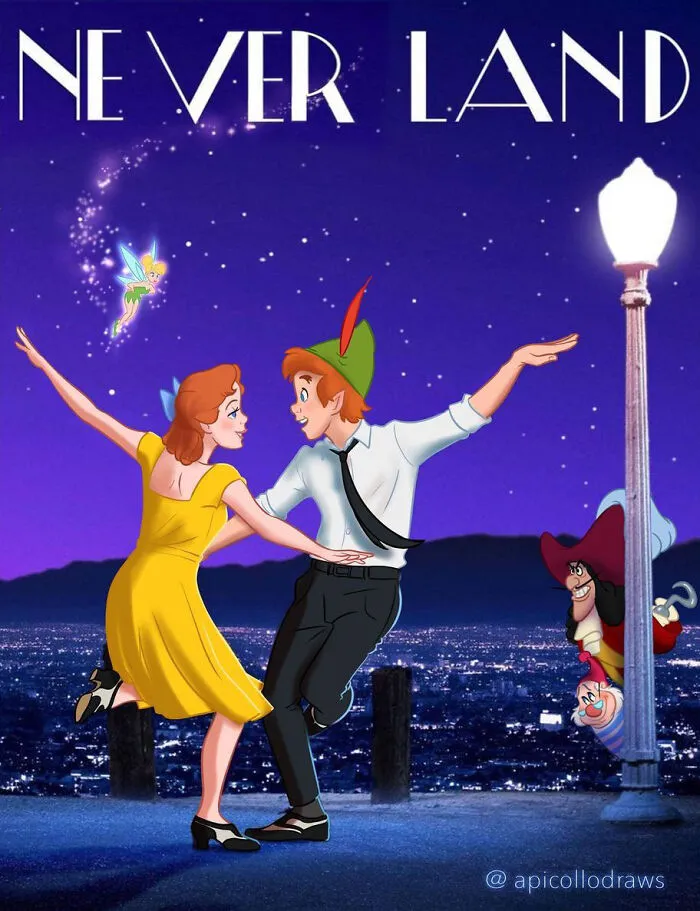 Iconic Movie And TV Posters Reimagined With Disney Characters By Alex Pick (50 Pics)