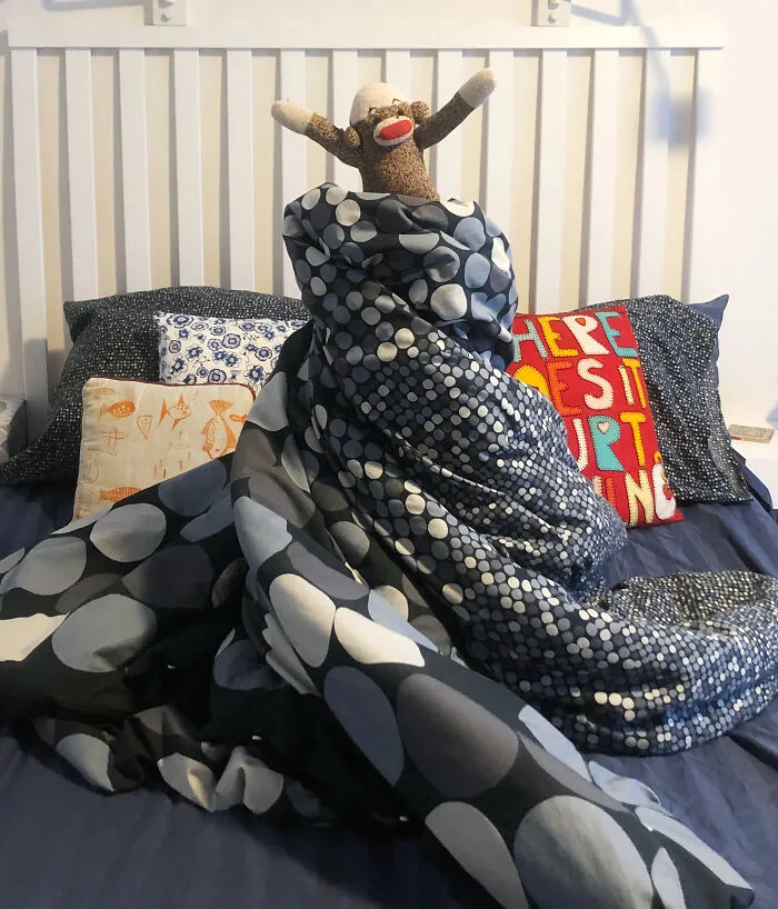 I’ve Made My Wife Laugh Every Day Of The Pandemic With Daily Sock Monkey Shows And I Hope They Make You Smile Too (65 Pics)