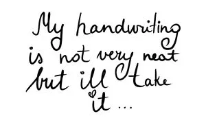 Hey Pandas, Post Your Neatest Handwriting (Closed)