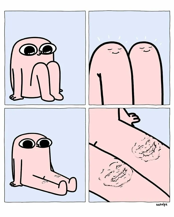 30 Comics By Ketnipz, An Artist With A Funny Style (New Pics)
