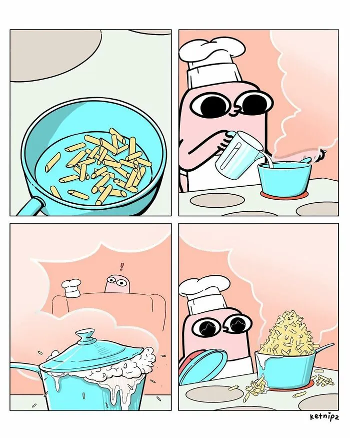 30 Comics By Ketnipz, An Artist With A Funny Style (New Pics)