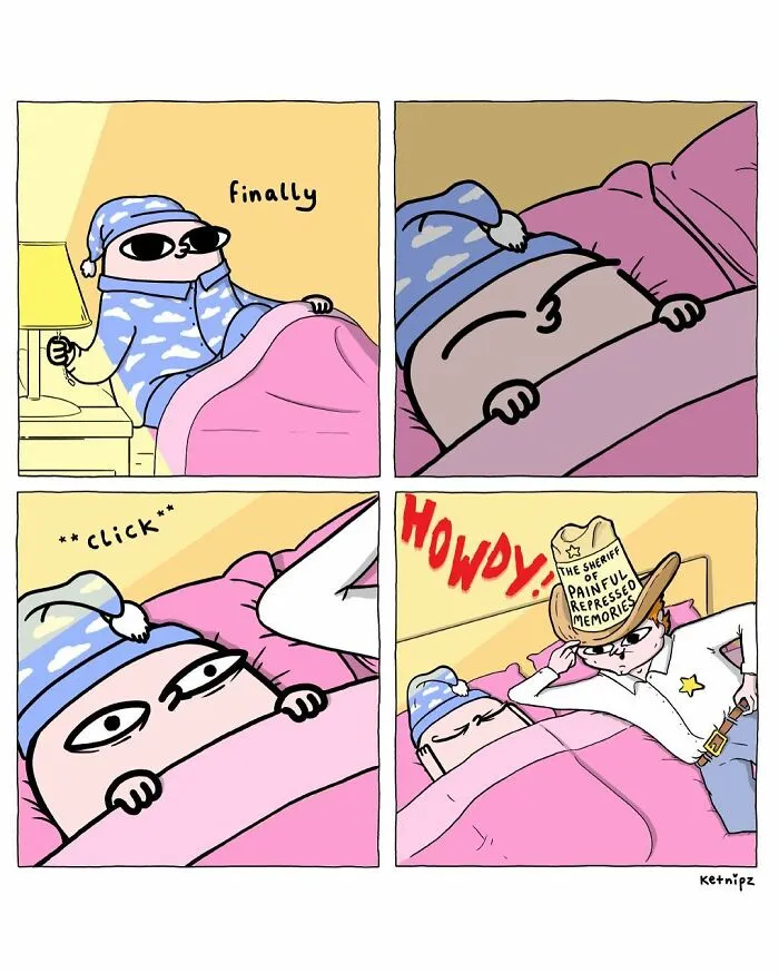 30 Comics By Ketnipz, An Artist With A Funny Style (New Pics)