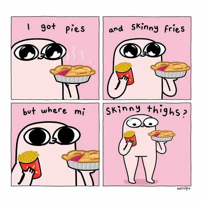 30 Comics By Ketnipz, An Artist With A Funny Style (New Pics)