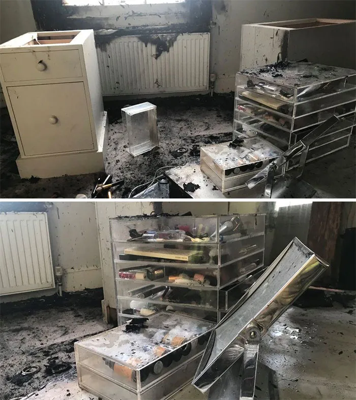 House Fire Started By Sun Reflecting Off Bedroom Mirror