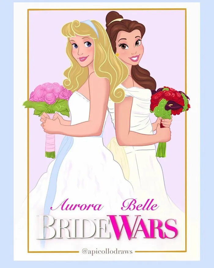 Iconic Movie And TV Posters Reimagined With Disney Characters By Alex Pick (50 Pics)
