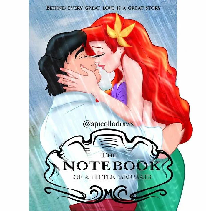 Iconic Movie And TV Posters Reimagined With Disney Characters By Alex Pick (50 Pics)