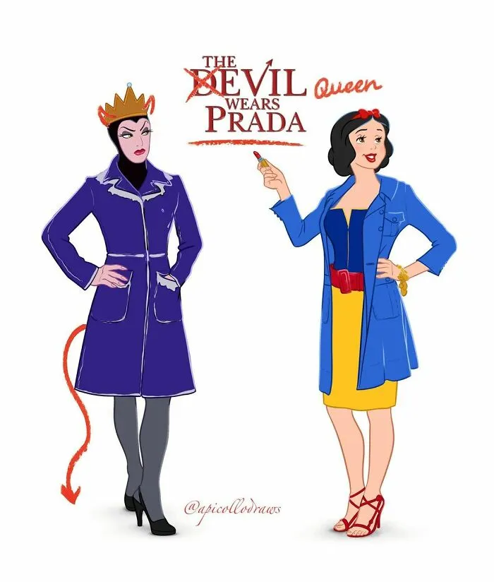 Iconic Movie And TV Posters Reimagined With Disney Characters By Alex Pick (50 Pics)
