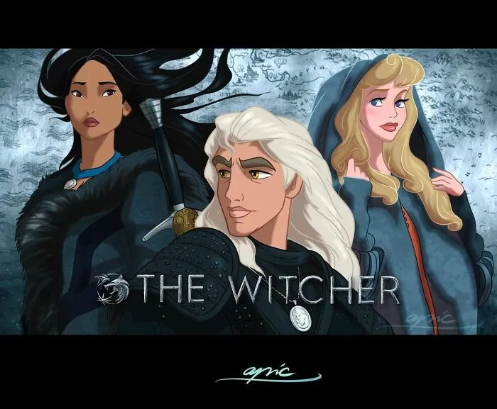 Iconic Movie And TV Posters Reimagined With Disney Characters By Alex Pick (50 Pics)