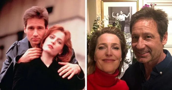 X-Files Mulder & Scully (David Duchovny And Gillian Anderson)