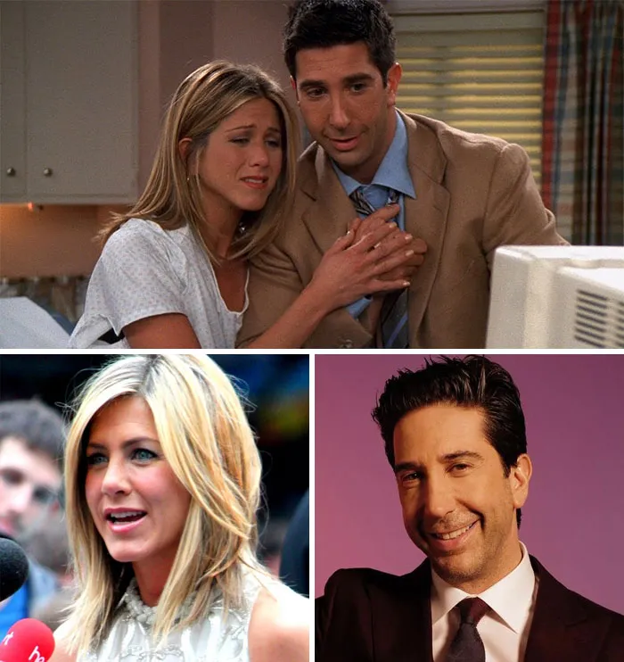 Friends, Rachel & Ross (Jennifer Aniston And David Schwimmer)
