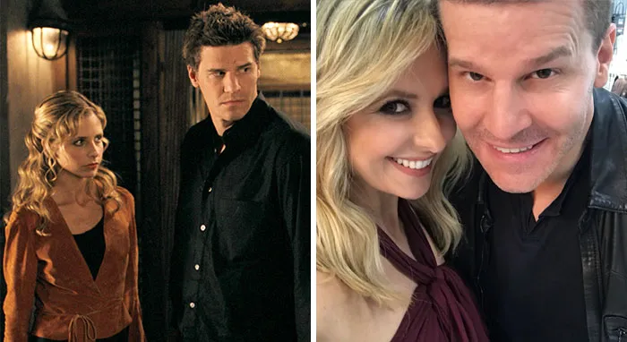 Buffy The Vampire Slayer, Buffy And Angel (Sarah Michelle Gellar And David Boreanaz)
