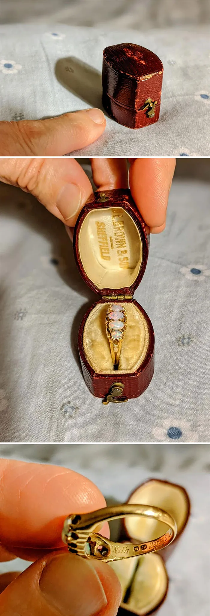 ¡Oh, Dios! Tan feliz de ver los hermosos hallazgos de vestidos de novia y ahora los anillos de compromiso también porque me acabo de dar cuenta de que tengo una historia que compartir