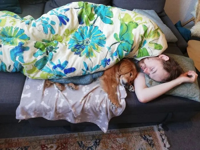 My Boyfriend With Our Newest Addition To Our Household: Leika