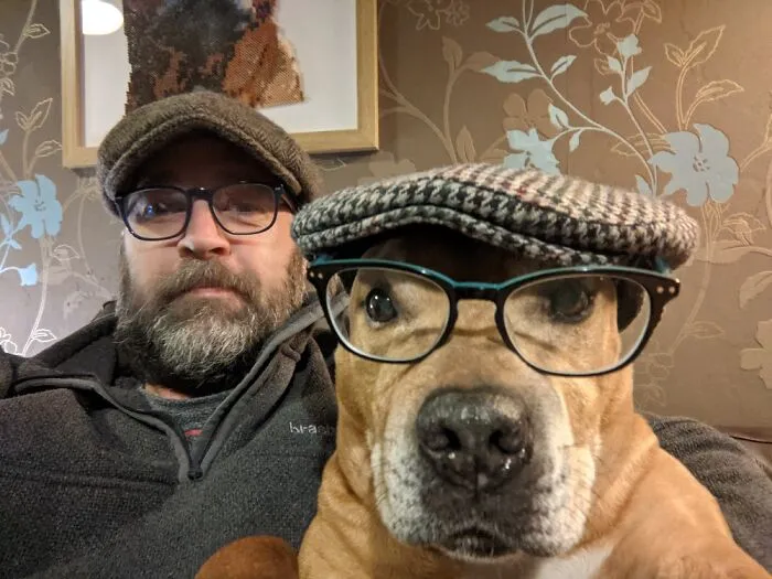 Two Of A Kind.....me And My Boy Charlie.