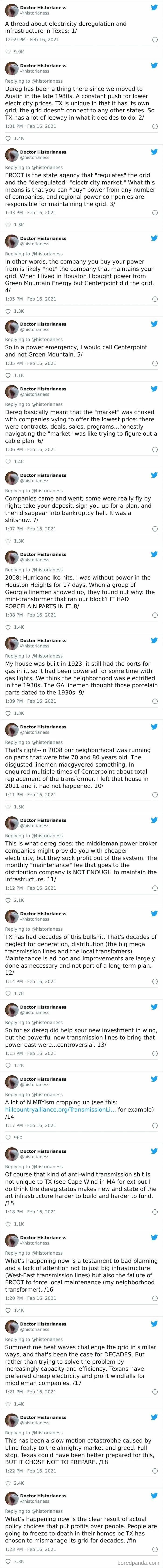 People Are Explaining That What Happened To Texans Is Due To The Rich Being Greedy In 30 Posts
