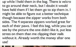 People Are Finding Out That Cat Grooming Bag Reviews On Amazon Are Quite Hilarious, And Here Are 23 Of The Best Ones