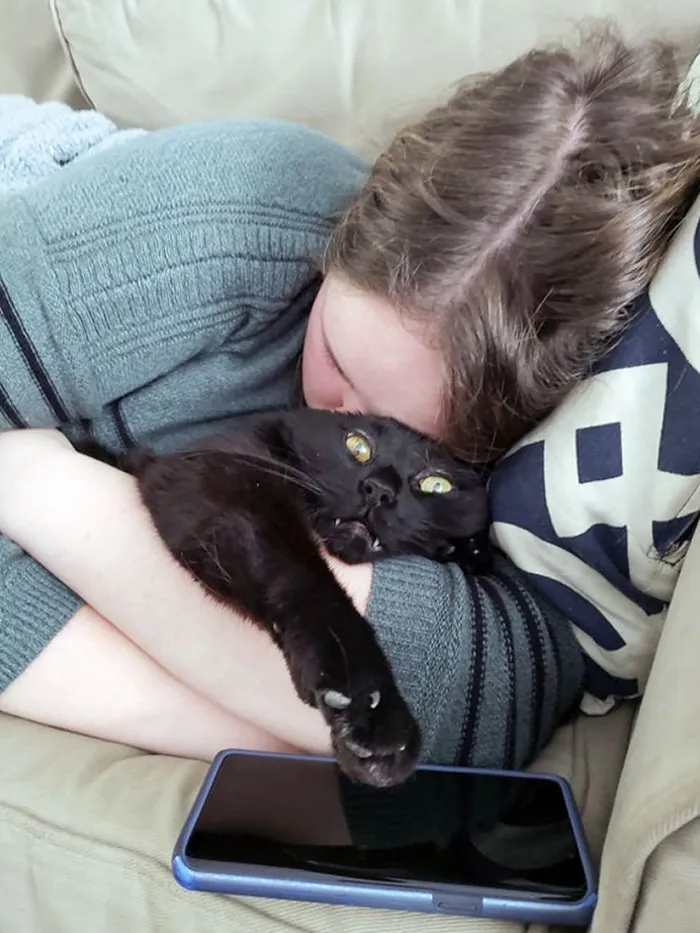 Stop Hugging Me. I'm Trying To Call Help