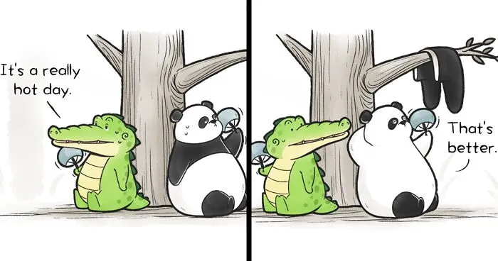 25 New Animal Comics I Created To Spread Some Positivity