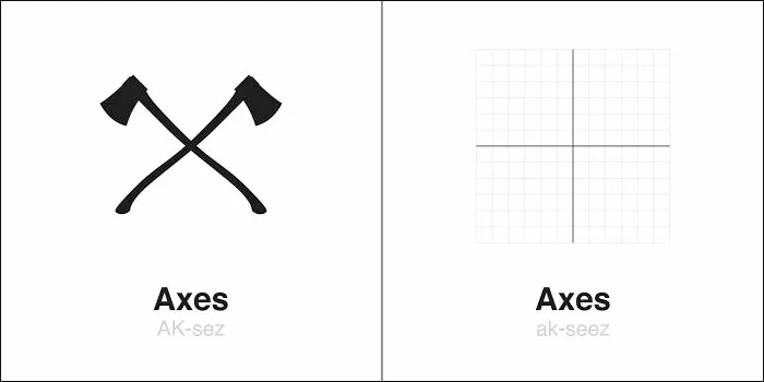 35 Clever Illustrations Of 'Same' Words That Are Actually Different, By Bruce Worden (New Pics)