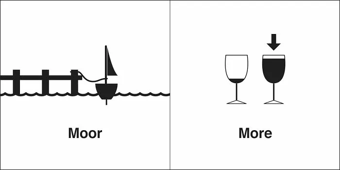 35 Clever Illustrations Of 'Same' Words That Are Actually Different, By Bruce Worden (New Pics)