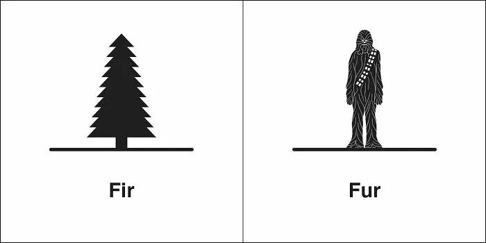 35 Clever Illustrations Of 'Same' Words That Are Actually Different, By Bruce Worden (New Pics)
