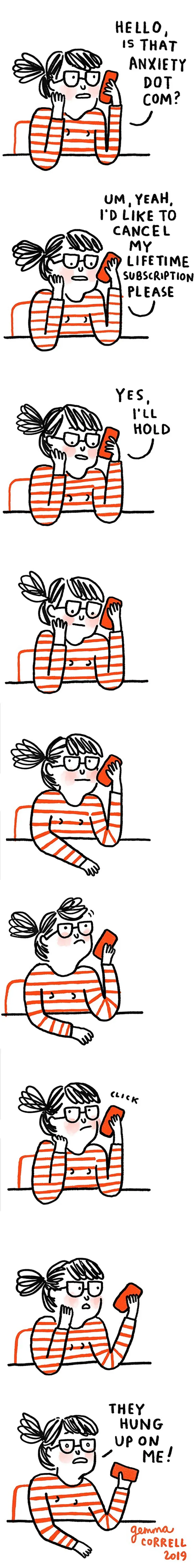 Artist Suffering From Anxiety And Depression Finds Therapy In Turning Her Life Into Comics (30 Pics)