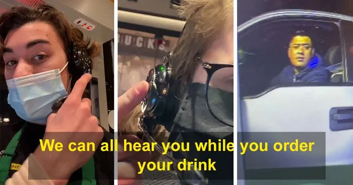 Starbucks Drive-Thru Employee Reveals Customers Are Not Aware They're Being Watched When Ordering