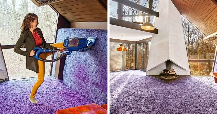 Couple Buys A ’70s Time-Capsule Carpeted Home For $161k, And The Internet Is Going Crazy Over It