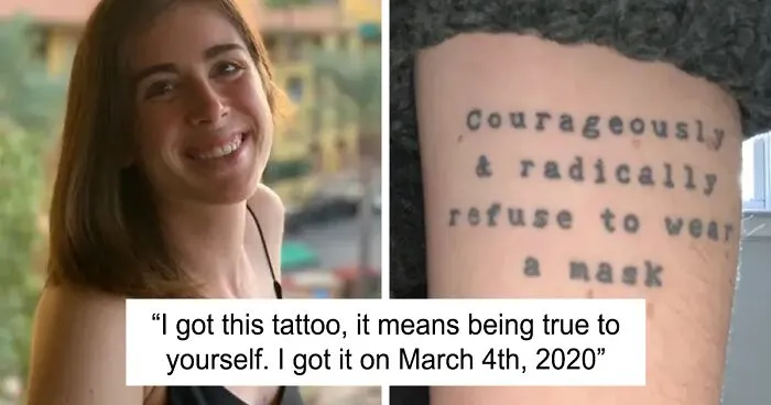 “What’s The Dumbest Tattoo That You've Ever Gotten?” - 30 People Show Theirs