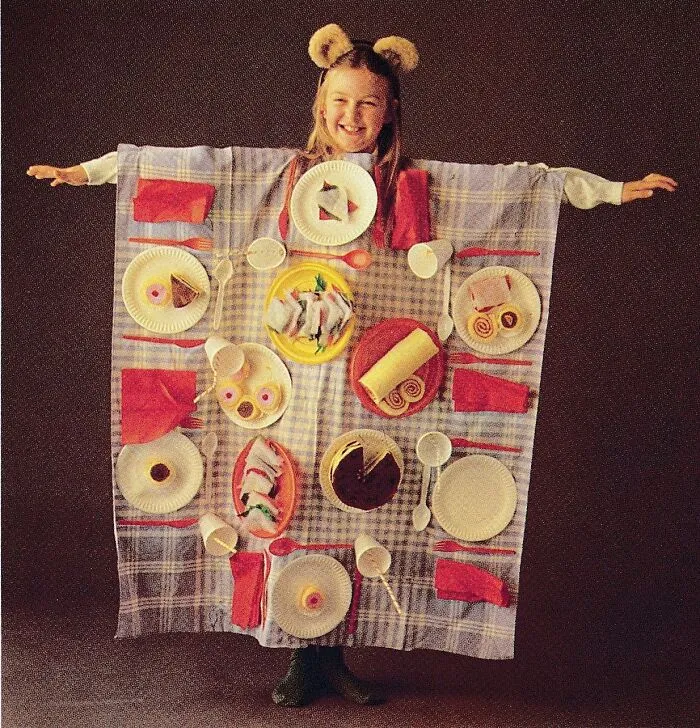 Woman Discovers A 1986 Costume Book Thrown Away, And It Has Some Of The Weirdest DIY Costumes Twitter Has Ever Seen