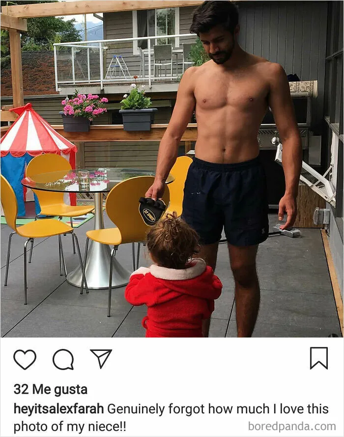 Loves His Niece