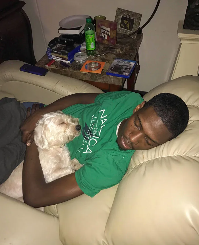 My Girlfriend's Dog And I The First Night We Met