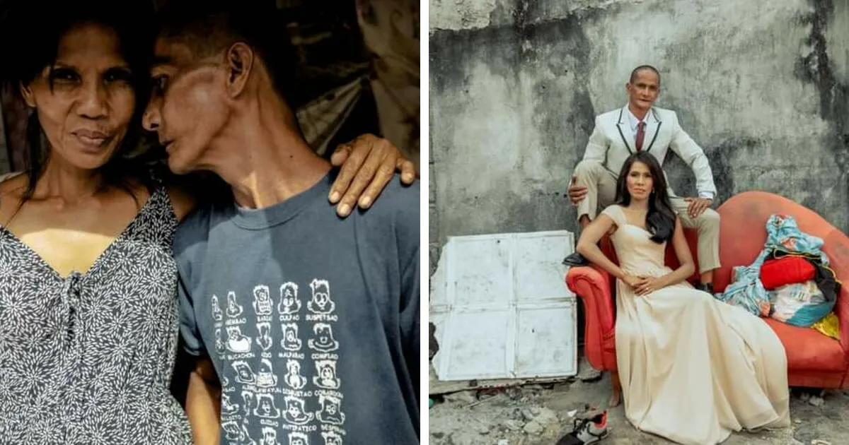 Esta pareja de indigentes recibió un cambio de imagen y una boda sorpresa benéfica tras llevar juntos 24 años