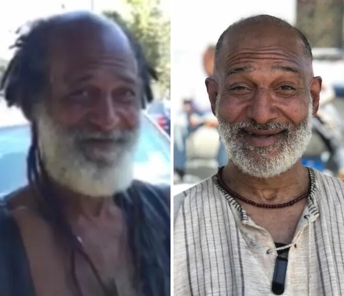 Awesome Barber Transforms Homeless People For Free And These 30 Before & After Pics Show Completely Different People